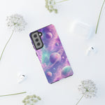 Pastel Galaxy Planet Vaporwave Art Tough Phone Case