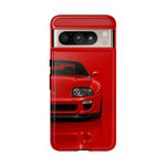 Red Supra Phone Case, MK4 90s JDM Legend Tough Protective Cover for Men