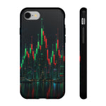 Stock Market Crypto Trading Phone Case Investor Tough Cover Gift Art