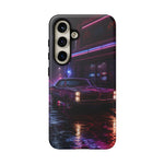 GTO Rainy Neon Arcade Tough Phone Case for Muscle Car Enthusiasts