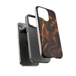 Burmese Golden Sable Portrait Art Tough Phone Case