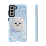 Samoyed Kawaii Snowball Chibi Pet Dog Breed Art Tough Phone Case