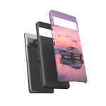 Silver Hakosuka Skyline Mirror Lake Tough Phone Case