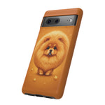 Chow Chow Kawaii Lion Mane Pet Dog Art Tough Phone Case