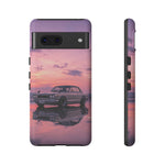 Silver Hakosuka Skyline Mirror Lake Tough Phone Case