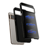 Blue 180SX JDM Sports Car Phone Case Tough Multi View