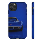 C3 Phone Case Blue, Stingray Classic Sports Car Tough Cover