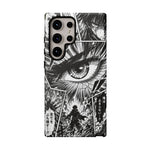 Manga Speed Lines Art Tough Phone Case