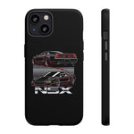 NSX Dual View Black Red JDM Sports Car Tough Phone Case Gift