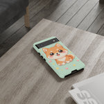 Shiba Inu Kawaii Chibi Smile Pet Dog Art Tough Phone Case