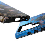 Snapper Reef Phone Case, Sunlit School Ocean Fishing Tough Cover