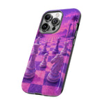 Pastel Chess Infinite Board Vaporwave Art Tough Phone Case