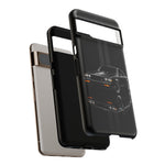 Grand National Phone Case, Black 87 Muscle Car Stripe Studio Cover