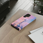 Praying Cherub Statue halo Vaporwave Aesthetic phone case