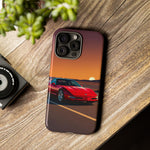 Red C4 ZR-1 King of the Hill Art Tough Phone Case