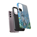 Copy of Silver Butterflies Tough Case | Blue Sky Water Droplets Phone Cover