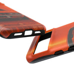 Orange Cuda Phone Case, 71 Classic Muscle Car Tough Cover