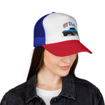 1965 Corvette Trucker Cap Hat | Classic C2 Sting Ray 65 Vette Mesh Snapback