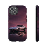 Soft White C3 Corvette Mauve Sky Phone Case