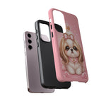 Shih Tzu Princess Kawaii Chibi Puppy Pet Dog Art Tough Phone Case