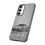 Silver NSX Phone Case, JDM Supercar Tough Cover