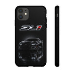 ZL1 Camaro phone case | tough phone case, black muscle car design