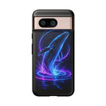 Neon Holographic Whale Phone Case | Tough Case