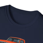 Orange 1979 F150 T-Shirt | Classic Pickup Truck Illustration