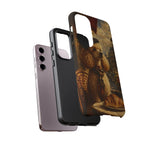 Poodle in Beret Phone Case | Vintage Paris Café Illustration