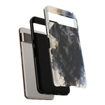 Black Lab Watercolor Art Tough Phone Case - Dog Portrait