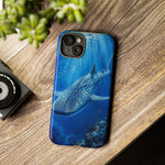 Whale Shark Phone Case, Sunlit Spotted Pattern Cover