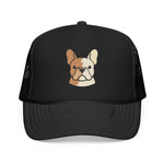 French Bulldog Hat Cute Dog Face Graphic Pet Lover Cap Adjustable