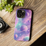 Pastel Galaxy Planet Vaporwave Art Tough Phone Case