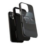 Black NSX Low-Key Minimal Tough Phone Case for 90s JDM Fans