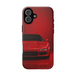 Red NSX Phone Case, 90s JDM Supercar Legend Tough Cover, Mens Gift