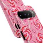 Candy Swirl Lollipop Art Tough Phone Case