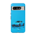 RX-7 Cyan Studio Phone Case Studio Color Match Car Art