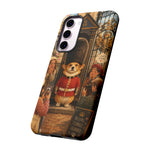 Corgi Royal Guard phone case | Cute British corgi soldier illustration