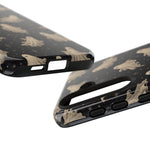 Vintage Ghost Pattern phone case | Halloween spooky stars design