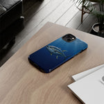 Yellowfin Tuna Phone Case, Deep Blue Water Tough Cover, Gift