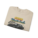1988 Chevy Monte Carlo Crewneck Sweatshirt Retro Heartbeat of America