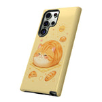 Orange Tabby Loaf Kawaii Chibi Pet Cat Art Tough Phone Case