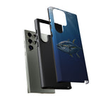 Yellowfin Tuna Phone Case, Deep Blue Water Tough Cover, Gift