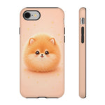 Pomeranian Kawaii Puffball Chibi Pet Dog Art Tough Phone Case