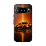 Z06 C8 Phone Case, Orange Racing Livery Studio Cover