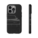 Black Charger RT Phone Case, 68 Classic Muscle Car Cover, Mens Gift