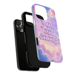 You Are Enough phone case | pastel cloud affirmation protective case