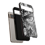 Manga Speed Lines Art Tough Phone Case