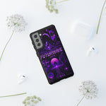 Futurwave Aesthetic Purple Vaporwave Phone Case – Deep Purple