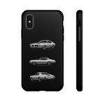 442 Phone Case Silver, Three-View Vector Tough Cover